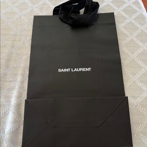 Saint Laurent Black Shopping Bag